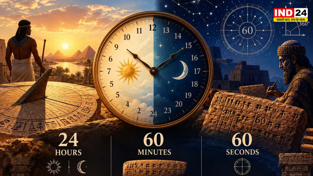 दिन में 24 घंटे और घंटे में 60 मिनट क्यों? घड़ियों के पीछे की प्राचीन कहानी