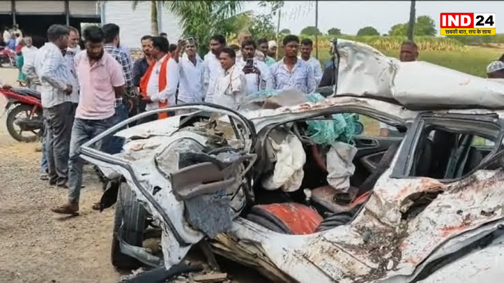 महाराष्ट्र के बीड में भीषण सड़क हादसा, तुलजापुर जा रहे 5 श्रद्धालुओं की मौत