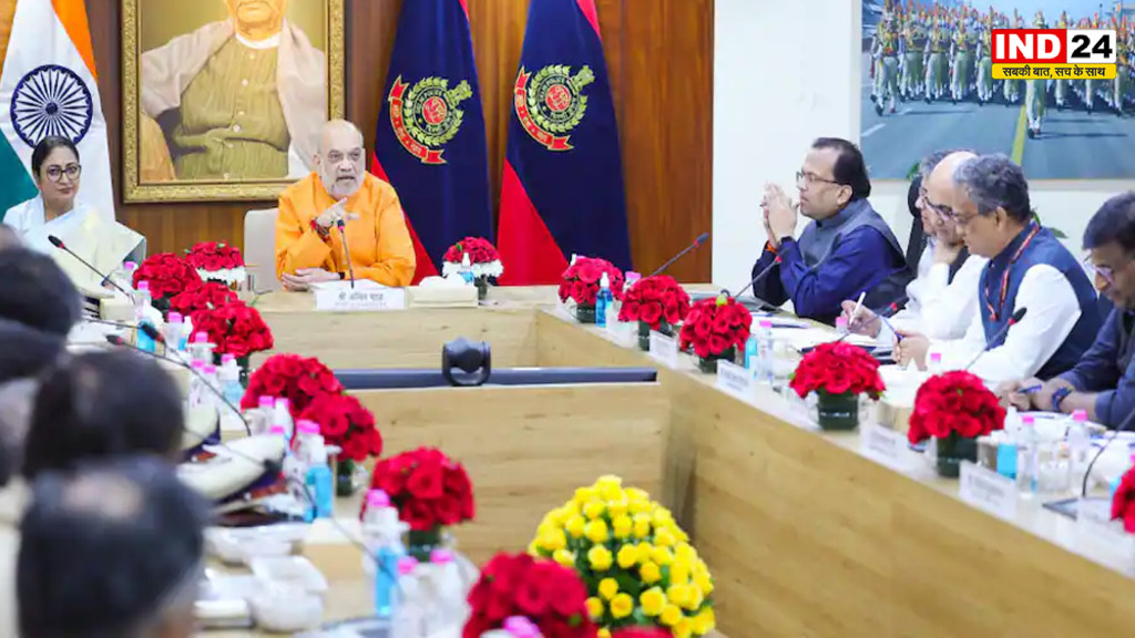 दिल्ली पुलिस मुख्यालय पहुंचे गृह मंत्री अमित शाह, 4 घंटे चली हाईलेवल बैठक