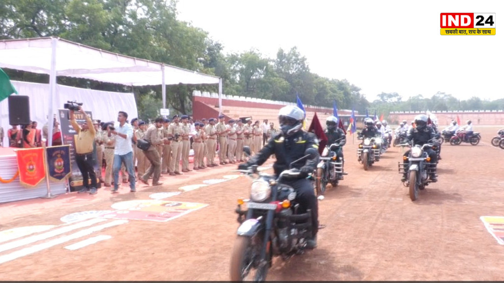 नशे के खिलाफ राष्ट्रीय मोटरसाइकिल रैली को DGP अरुण देव गौतम ने दिखाई हरी झंडी, स्टैच्यू ऑफ यूनिटी पर होगा समापन