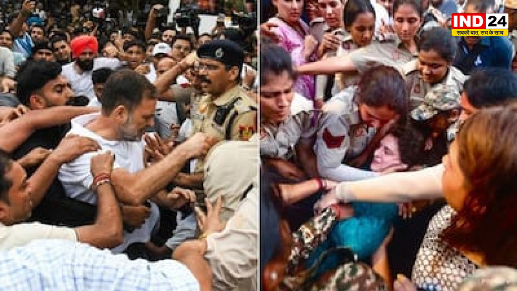 SIR Protest: राहुल-प्रियंका पर FIR, 91 लोग हिरासत में, दिल्ली में प्रदर्शन के बाद बढ़ा सियासी विवाद