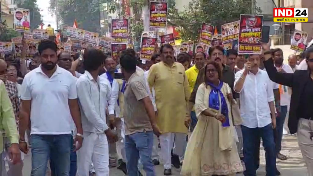 हरिद्वार में कांग्रेस का विशाल पैदल मार्च, निष्पक्ष निर्वाचन व्यवस्था की उठाई मांग
