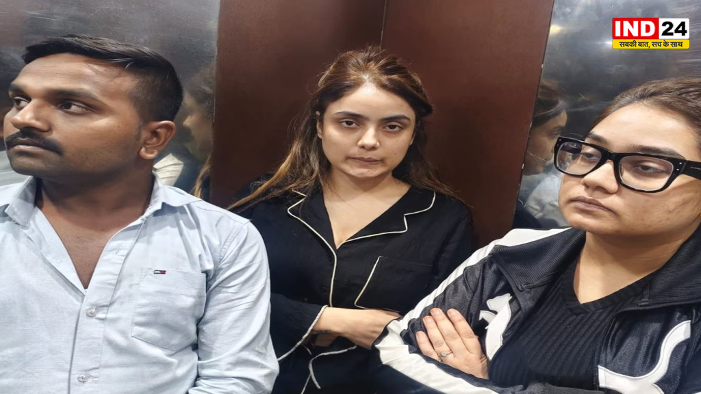श्रद्धा दुबे समेत 3 आरोपियों को लखनऊ ला रही STF, नागपुर से कार में रवाना