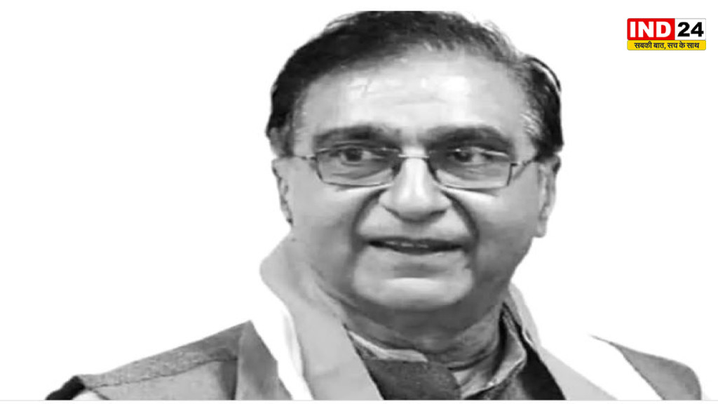 कांग्रेस नेता दीपक बाबरिया का निधन, उनके कार्यकाल में MP में बनी थी कमलनाथ सरकार