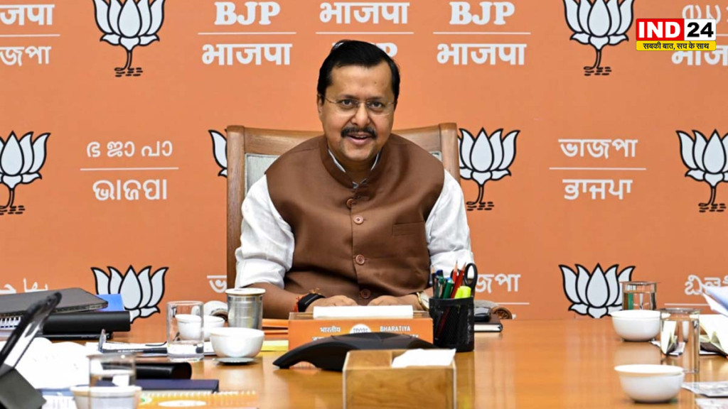 BJYM बैठक में नबीन का हमला: विपक्ष विदेशी टूलकिट पर चलकर अराजकता फैला रहा