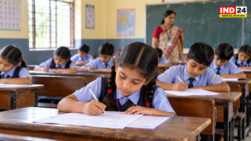 UP School Half-Yearly Exam 2026: यूपी में 17 नवंबर से शुरू होंगी अर्द्धवार्षिक परीक्षाएं, कक्षा 1 से 8 तक का शेड्यूल जारी