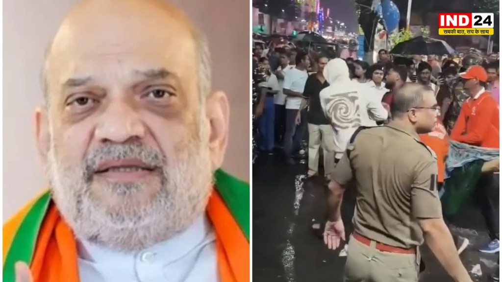कोलकाता के चोरबागान दुर्गा पूजा पंडाल में भगदड़ से कई लोगों की मौत, अमित शाह ने जताया दुख;,कल के सभी कार्यक्रम किए स्थगित