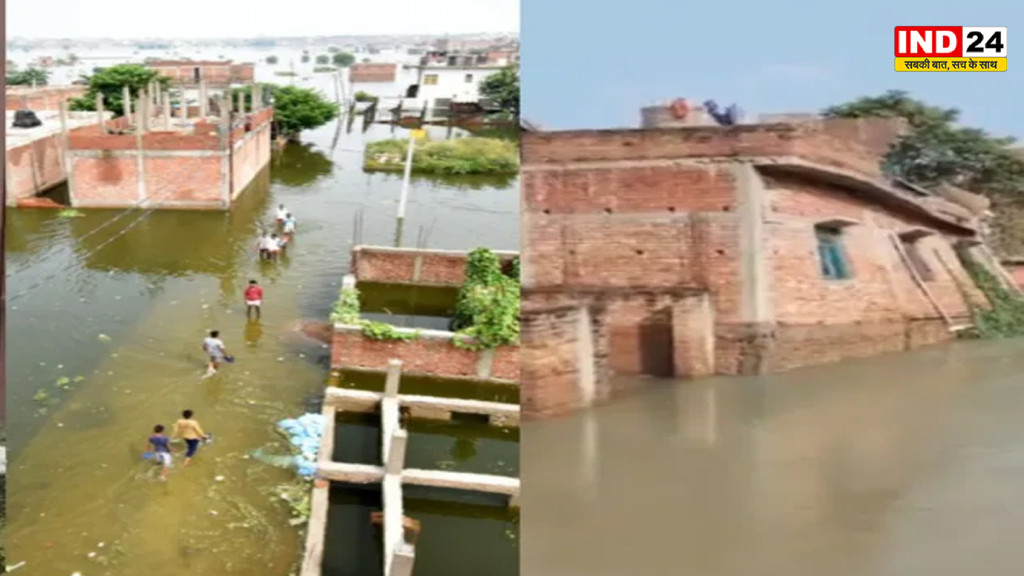 लखनऊ में बाढ़ से हाहाकार, VIP इलाकों की सड़कें डूबीं, गोंडा के 8 गांवों में घुसा पानी, 3 लाख लोग प्रभावित