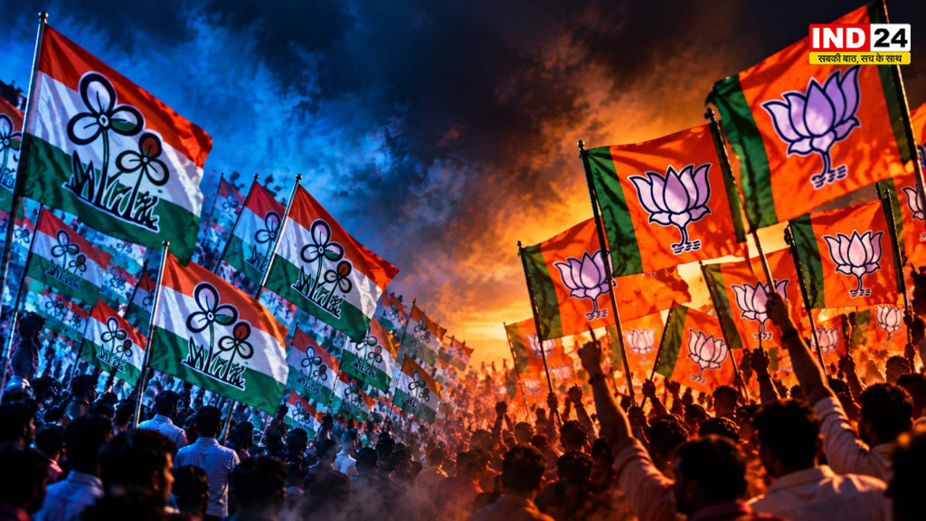 बंगाल उपचुनाव में बीजेपी का दमदार प्रदर्शन: नंदीग्राम और रेजीनगर में बड़ी बढ़त, मतगणना जारी