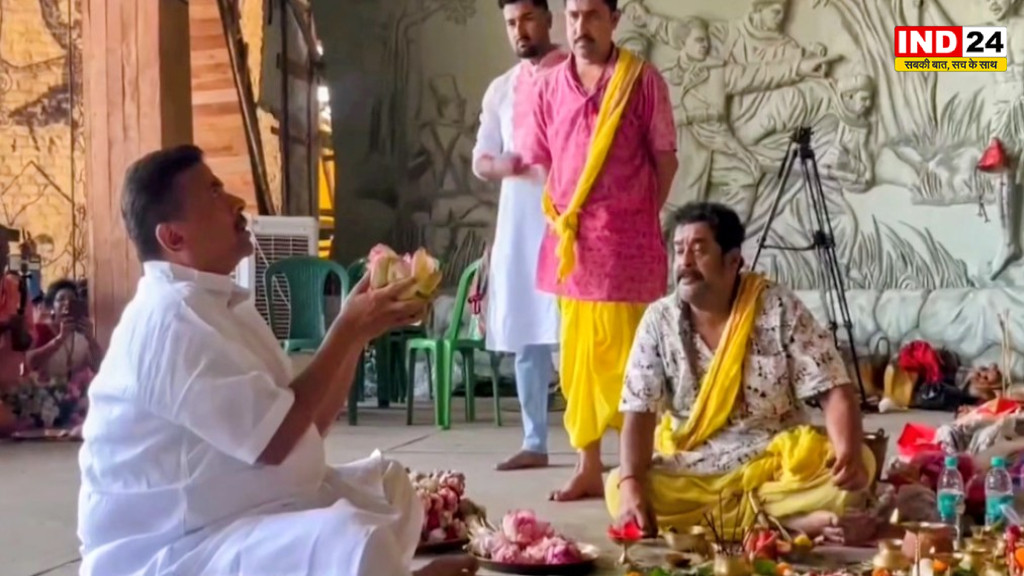 कांथी के नान्दनिक क्लब में दिखी स्वतंत्रता संग्राम की झलक, महाष्टमी पर मुख्यमंत्री सुवेंदु अधिकारी ने की पूजा