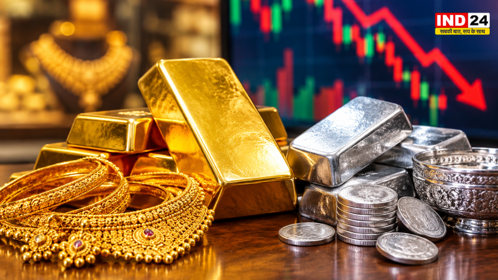 Gold-Silver Price Today: सोने-चांदी के दाम में गिरावट, जानें दिल्ली से मुंबई तक  आज का ताजा रेट