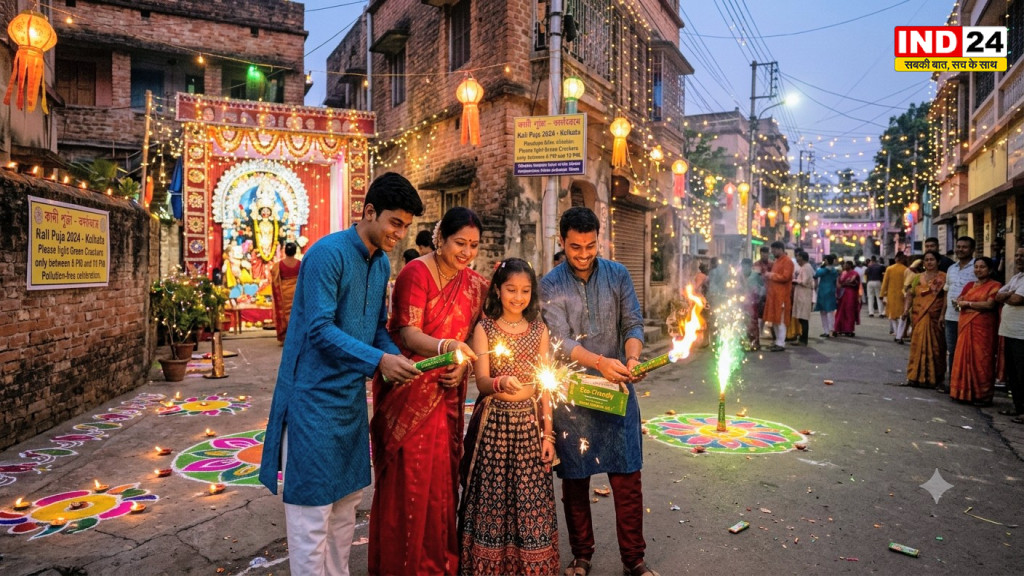 पश्चिम बंगाल में पटाखों पर सख्ती, काली पूजा-दिवाली पर तय समय में ही ग्रीन पटाखे जलाने की अनुमति