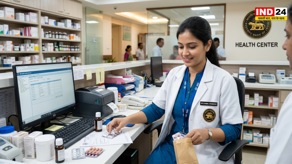 RBI Pharmacist Recruitment 2026: RBI में फार्मासिस्ट के 22 पदों पर भर्ती, 3 नवंबर तक करें आवेदन