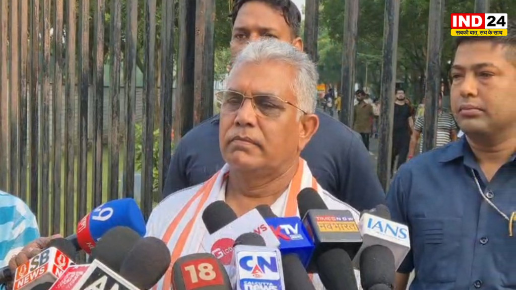 महालया पर बंगाल में दुर्गापूजा का माहौल, दिलीप घोष बोले- त्योहार के लिए बन गया है खुशनुमा वातावरण