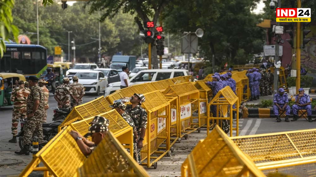 Delhi CJP Protest: जंतर-मंतर प्रदर्शन से पहले दिल्ली में कड़ी सुरक्षा, 45 मेट्रो स्टेशन बंद, बाजार भी रहेंगे बंद