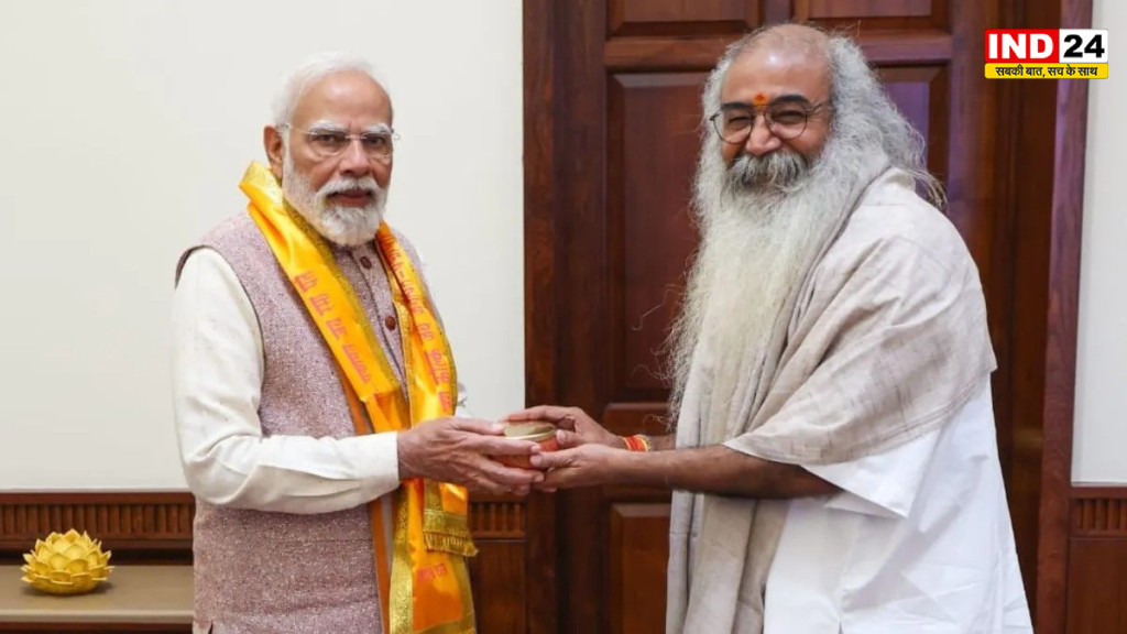  आचार्य प्रमोद कृष्णम ने पीएम मोदी के 25 साल भारतीय लोकतंत्र के इतिहास में स्वर्णिम अध्याय बताया