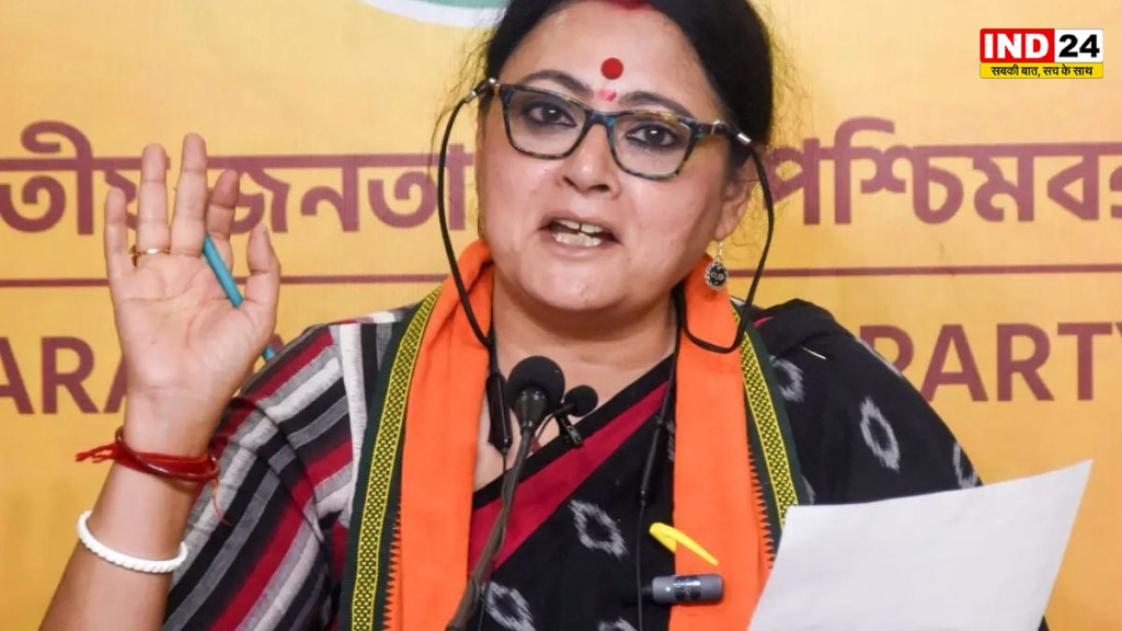भारत विरोधी ताकतों का अंत हो, दुर्गापुर में अग्निमित्रा पाल ने मां दुर्गा से की प्रार्थना