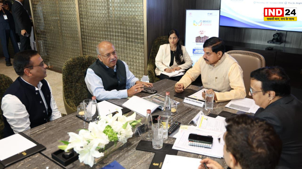 पीथमपुर में 3,000 करोड़ के निवेश की तैयारी, CM मोहन यादव ने सन फार्मा के कार्यकारी अध्यक्ष दिलीप सांघवी से की चर्चा