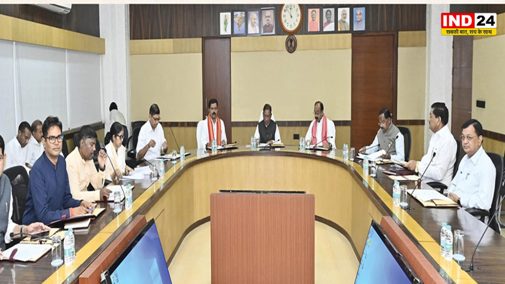 साय कैबिनेट की बैठक आज, धान खरीदी समेत कई प्रस्तावों पर होगी चर्चा