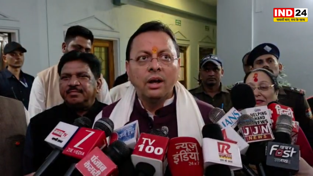 अखिलेश यादव के ‘घुसपैठिया’ बयान पर भड़के CM धामी, बोले- उत्तराखंड देवभूमि ही नहीं, वीरभूमि भी है