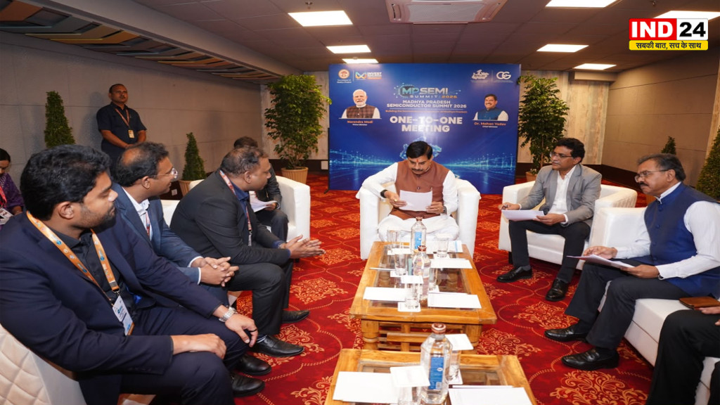 मध्यप्रदेश सेमीकंडक्टर समिट-2026: मध्यप्रदेश में सेमीकंडक्टर डिजाइन सेंटर स्थापित करेगी स्पिंट्रॉनिक्स AI, ₹2,300 करोड़ तक के निवेश की योजना, 1,500 लोगों को मिलेगा रोजगार