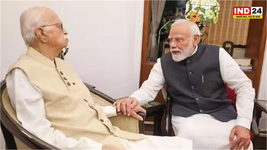 आडवाणी जी के आशीर्वाद से शुरू होगा नया अध्याय, मोदी की भावुक मुलाकात