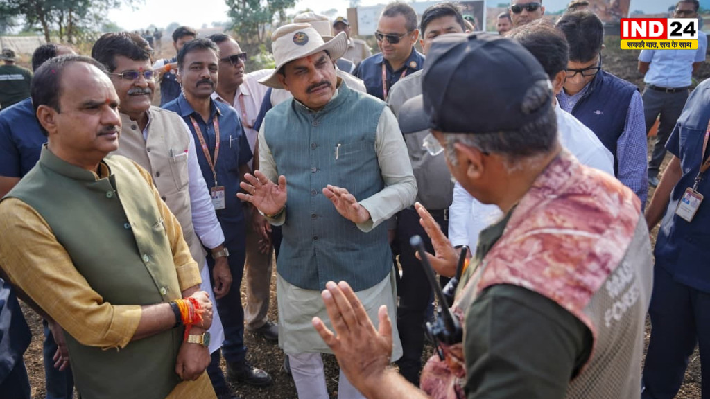 सीएम डॉ. मोहन यादव ने किया काले हिरणों के रेस्क्यू का निरीक्षण, कहा- हमारा लक्ष्य वन्यजीवों और फसलों की सुरक्षा 