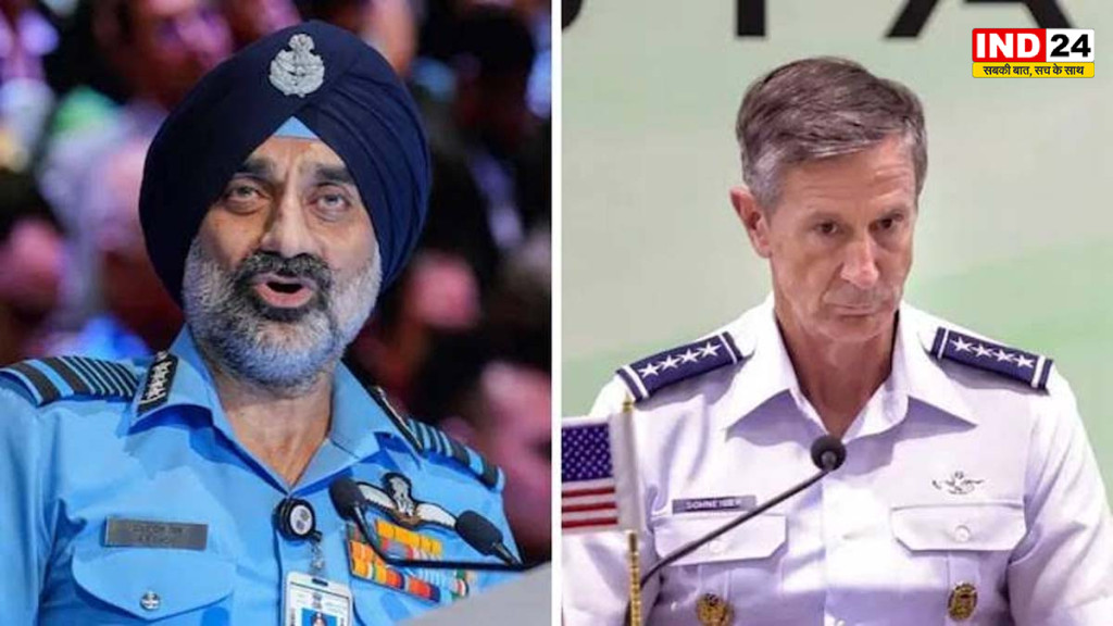एफ-35 के पास तक नहीं जाने देते: वायुसेना प्रमुख के मजाक पर अमेरिकी कमांडर की सफाई