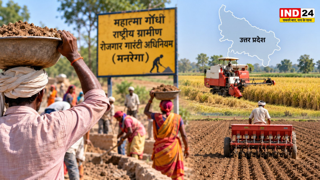 UP News: यूपी में 1 से 20 नवंबर तक मनरेगा के काम बंद, धान कटाई और गेहूं की बोआई के लिए फैसला