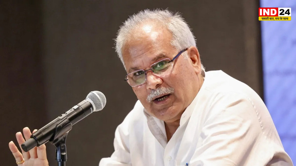छत्तीसगढ़ में फसल नुकसान की चिंता, भूपेश बघेल बोले- नमी के कारण किसानों का धान खारिज होने का खतरा