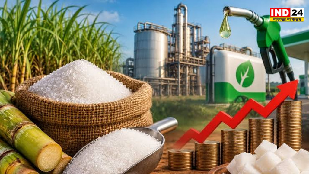 Business News: एथेनॉल बनाने में चीनी के इस्तेमाल पर रोक, सरकार ने 1,100 करोड़ लीटर की खरीद के लिए मंगाई बोलियां