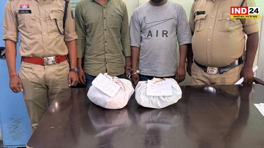 रायपुर में नशीली सिरप के खिलाफ पुलिस की कार्रवाई, दो आरोपी गिरफ्तार