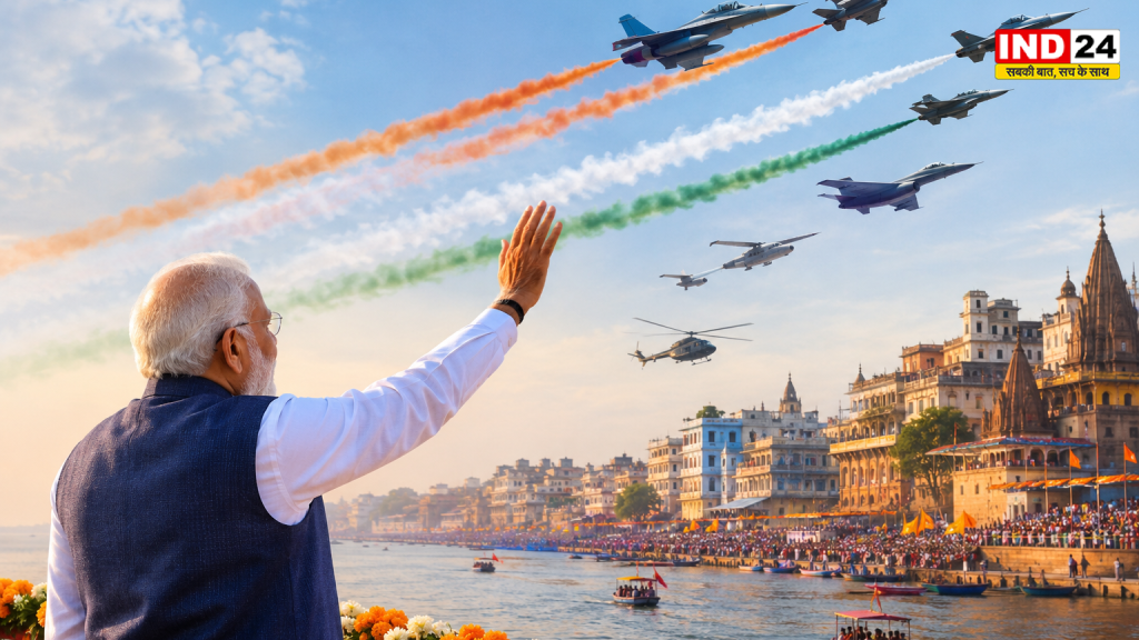Varanasi Air Show 2026: गंगा के ऊपर दिखेगा भारतीय वायुसेना का शौर्य, 25 अक्टूबर को वाराणसी पहुंचेंगे PM मोदी