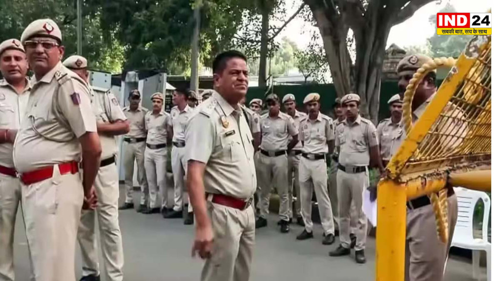 ज्ञानेश कुमार विरोधी प्रदर्शन को लेकर राजधानी में सुरक्षा का महाबंदोबस्त