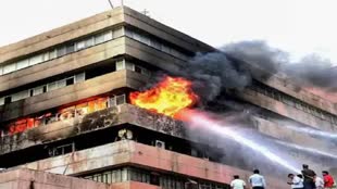 सतपुड़ा भवन में लगी आग पर पाया गया काबू, 12 हजार फाइल खाक