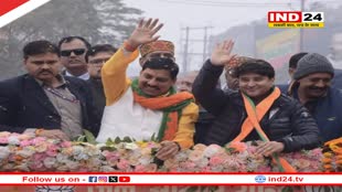 ग्वालियर में सीएम डॉ. मोहन यादव की जन आभार यात्रा, लोगों ने पुष्प वर्षा कर किया स्वागत