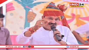 Jodhpur से कांग्रेस प्रत्याशी उचियारड़ा बोले- चांद तक सोने की सीढ़ियां बनाऊंगा, अच्छी स्कीम लाया हूं, उसके लिए 30 साल तक मुझे वोट देना होगा