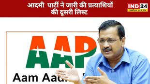 CG NEWS : छत्तीसगढ़ के लिए आदमी  पार्टी ने जारी की प्रत्याशियों की दूसरी लिस्ट देखिये पूरी लिस्ट 