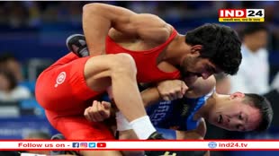 अमन सेहरावत की सीधे सेमीफाइनल में एंट्री, विरोधी को किया चारोखाने चित्त