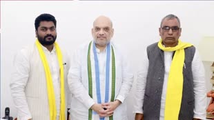 ओपी राजभर NDA में हुए शामिल, गृह मंत्री अमित शाह ने ट्विट कर दी जानकारी