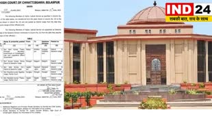 CG News  : सेशन और डिस्ट्रिक्ट जजों का ट्रांसफर आदेश जारी.....