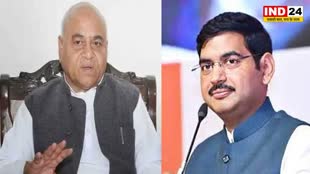 कांग्रेस उम्मीदवार के आरोप पर आशीष अग्रवाल का पलटवार, बोले - अपनी सीट से खुद हर रहे हैं गोविंद सिंह 