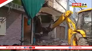 मुरैना में पटाखा फैक्ट्री में भीषण धमाका, 4 से 5 घरों में आई दरार