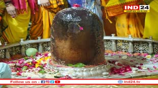 महाशिवरात्रि पर भगवान महाकाल का राजा स्वरूप श्रृंगार
