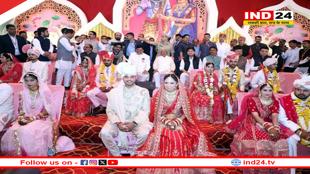 महाकाल की नगरी में भव्य सामूहिक विवाह सम्मेलन,नव दंपतियों ने मुख्यमंत्री का जताया आभार