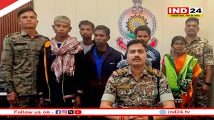 सुकमा में सुरक्षा बलों को बड़ी सफलता, तीन इनामी समेत पांच नक्सली गिरफ्तार