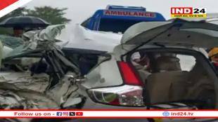 राजनांदगांव हाईवे पर ट्रक-कार की भीषण टक्कर, 6 युवकों की मौत