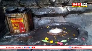 शहडोल के प्रसिद्ध मंदिर से रात को गायब हुआ शिवलिंग