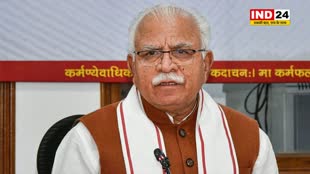  बीजेपी नेता लालकृष्ण आडवाणी को भारत रत्न देने की घोषणा पर हरियाणा के सीएम मनोहर लाल ने दी बधाई...