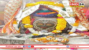 पचरंगी पगड़ी में सजे महाकाल, बाबा के आंगन में महाशिवरात्रि की तैयारियां शुरू